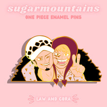 Load image into Gallery viewer, Cora &amp; Law Enamel Pin
