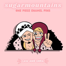 Load image into Gallery viewer, Cora &amp; Law Enamel Pin
