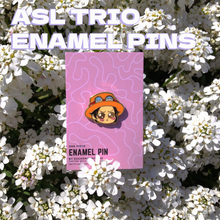 Load image into Gallery viewer, ASL Trio Enamel Pins
