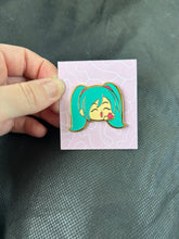 Load image into Gallery viewer, Miku Enamel Pin

