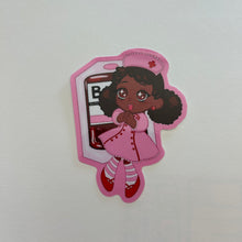 Load image into Gallery viewer, Hospitality Doll Nurse Sticker-Pink
