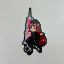Load image into Gallery viewer, Hospitality Doll Nurse Sticker-Black
