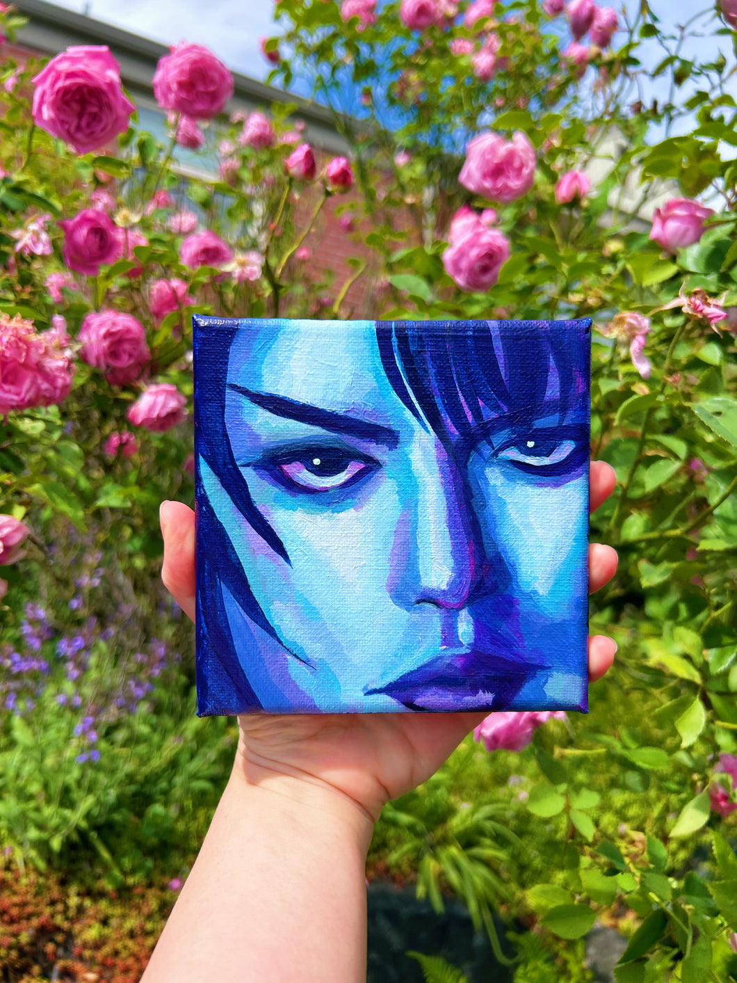 “Angelic #1” Acrylic Painting