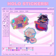 Load image into Gallery viewer, Holographic Eggutsu Stickers
