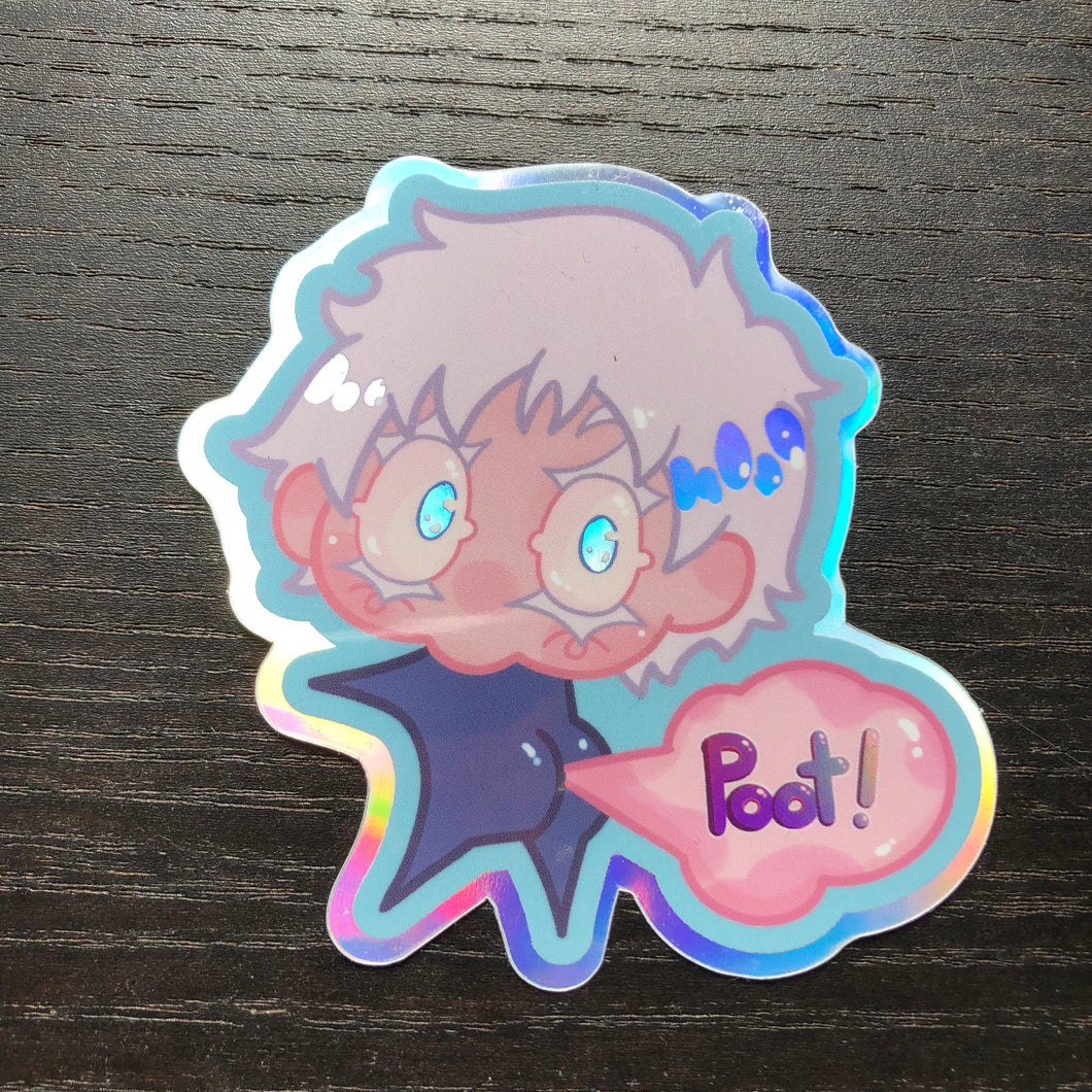 Holographic Eggutsu Stickers